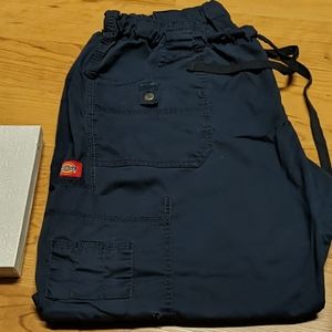 Dickies GenFlex XL petite Navy Scrub Pants